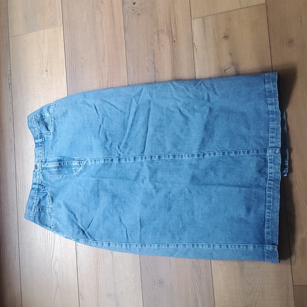 Christopher and Banks denim skirt